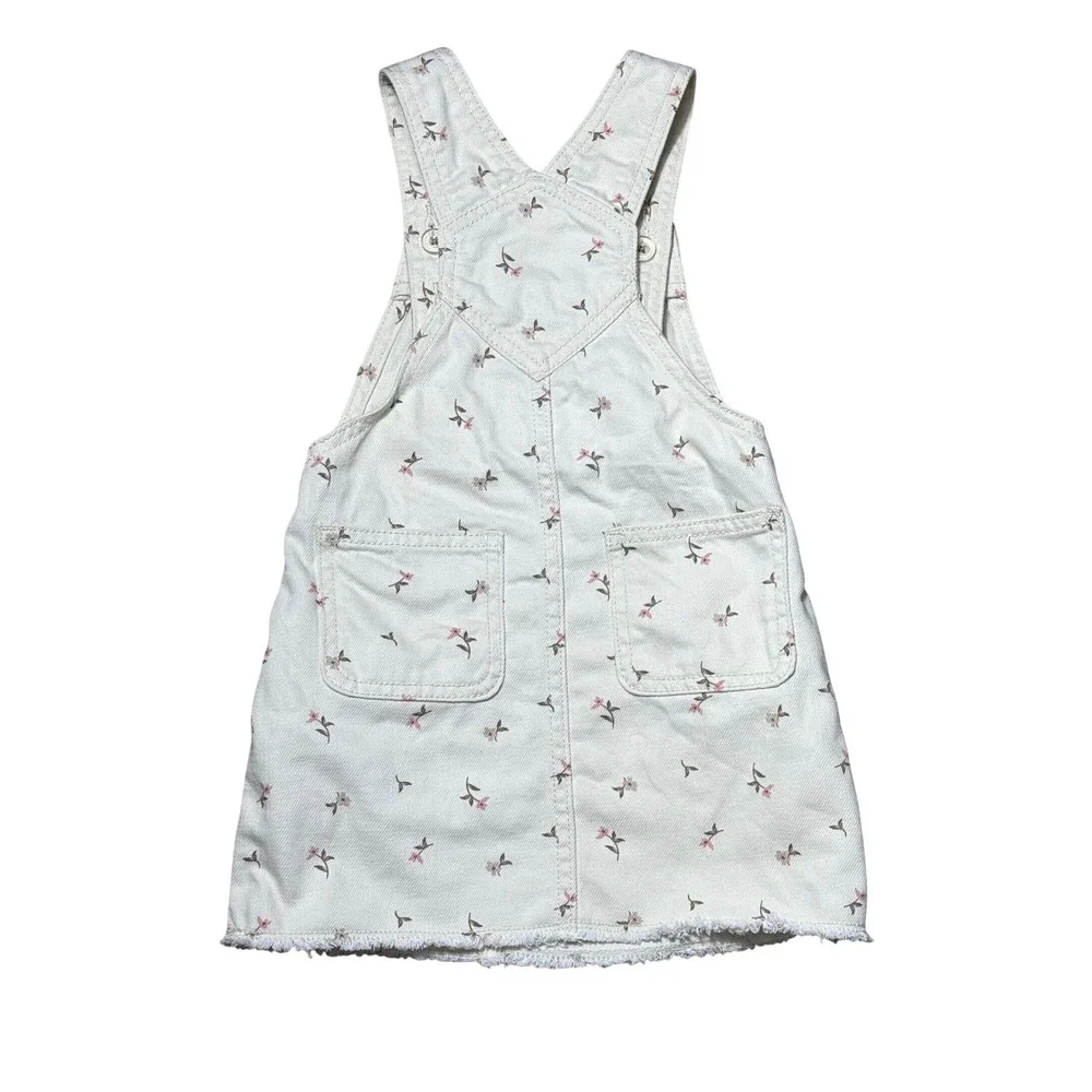 Girls 3T Denim Overall‎ Dress Bundle Kids Floral Old Navy/Little Lass Lot of 3